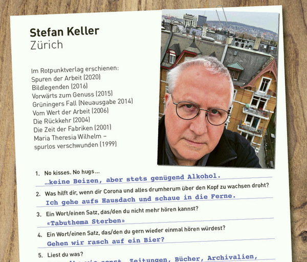 Fragebogen von Stefan Keller