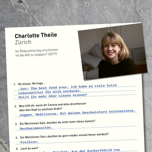 Fragebogen von Charlotte Theile